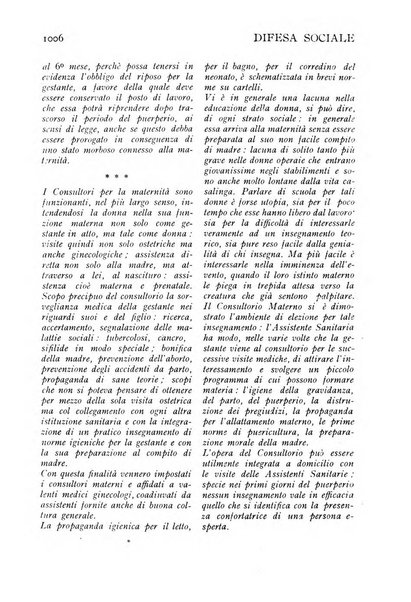 Difesa sociale rivista di igiene, previdenza ed assistenza