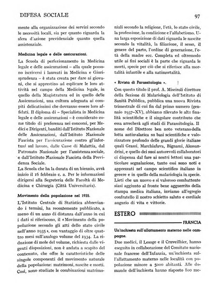 Difesa sociale rivista di igiene, previdenza ed assistenza