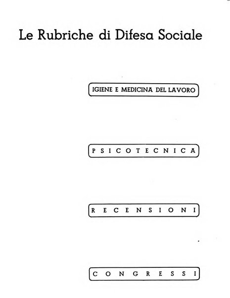 Difesa sociale rivista di igiene, previdenza ed assistenza