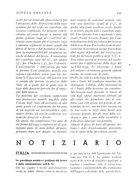 Difesa sociale rivista di igiene, previdenza ed assistenza