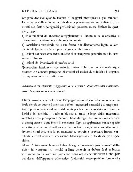 Difesa sociale rivista di igiene, previdenza ed assistenza