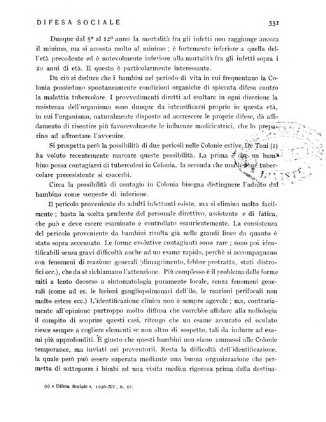 Difesa sociale rivista di igiene, previdenza ed assistenza