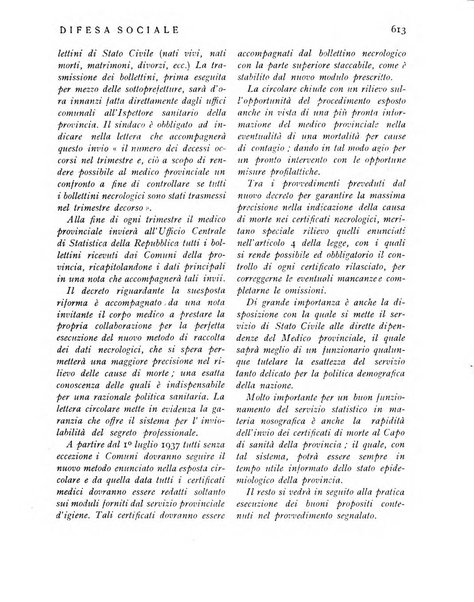 Difesa sociale rivista di igiene, previdenza ed assistenza