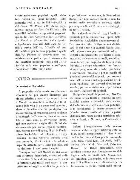 Difesa sociale rivista di igiene, previdenza ed assistenza