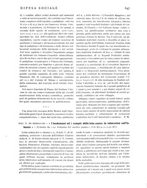 Difesa sociale rivista di igiene, previdenza ed assistenza