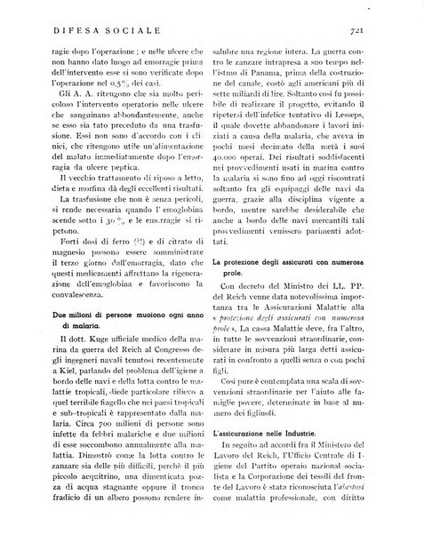 Difesa sociale rivista di igiene, previdenza ed assistenza