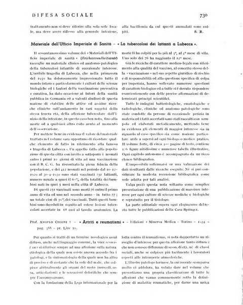 Difesa sociale rivista di igiene, previdenza ed assistenza