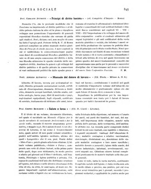 Difesa sociale rivista di igiene, previdenza ed assistenza