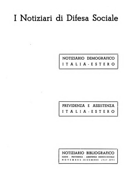 Difesa sociale rivista di igiene, previdenza ed assistenza