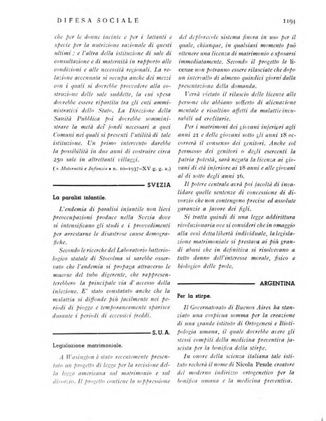 Difesa sociale rivista di igiene, previdenza ed assistenza