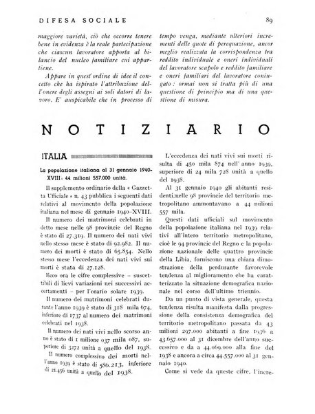 Difesa sociale rivista di igiene, previdenza ed assistenza