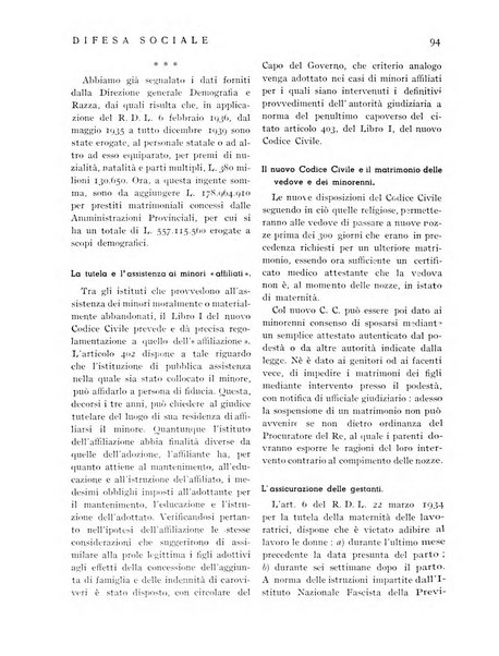 Difesa sociale rivista di igiene, previdenza ed assistenza