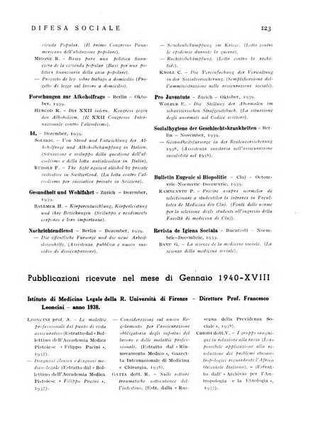 Difesa sociale rivista di igiene, previdenza ed assistenza