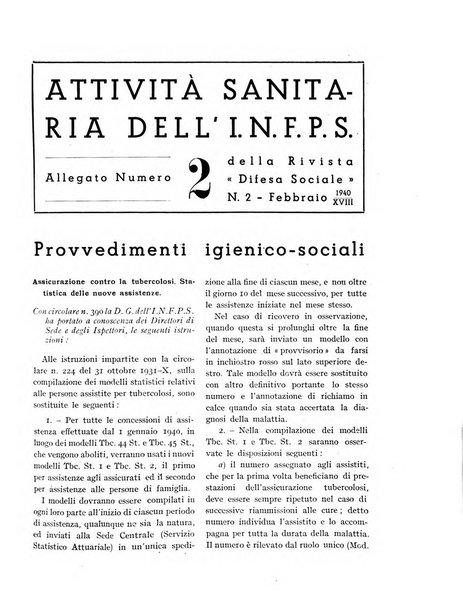 Difesa sociale rivista di igiene, previdenza ed assistenza