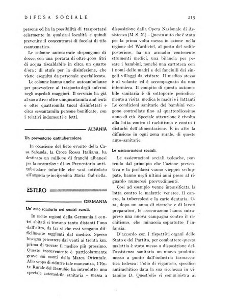 Difesa sociale rivista di igiene, previdenza ed assistenza