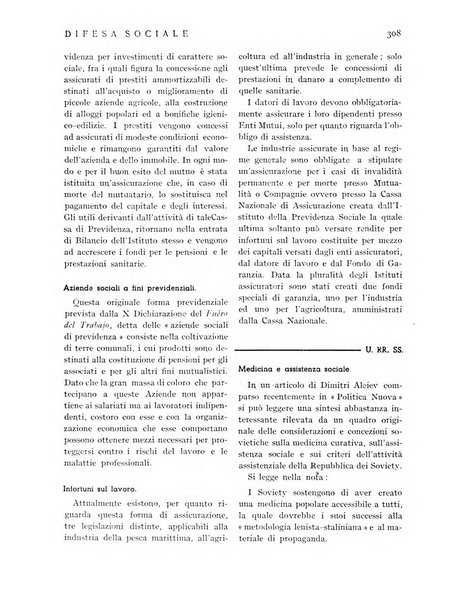 Difesa sociale rivista di igiene, previdenza ed assistenza