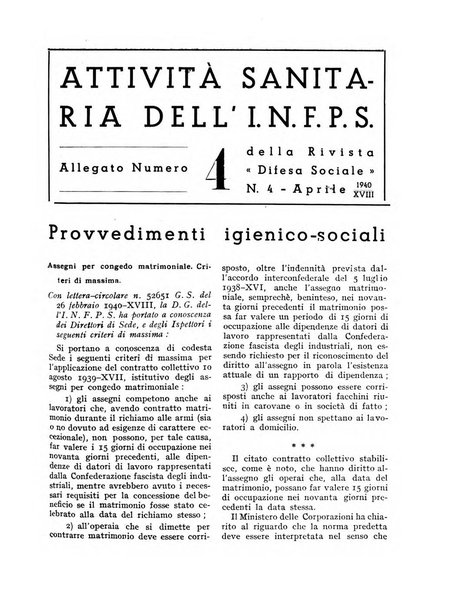 Difesa sociale rivista di igiene, previdenza ed assistenza