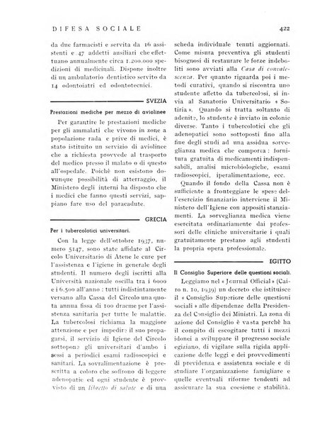 Difesa sociale rivista di igiene, previdenza ed assistenza