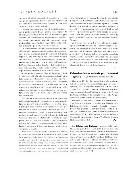 Difesa sociale rivista di igiene, previdenza ed assistenza