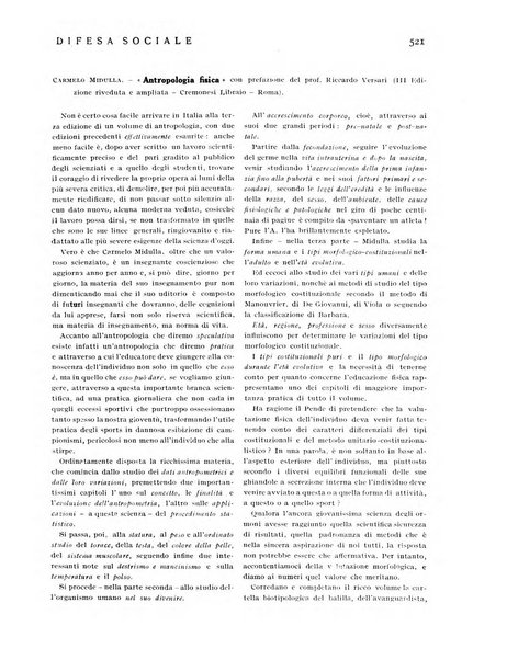 Difesa sociale rivista di igiene, previdenza ed assistenza