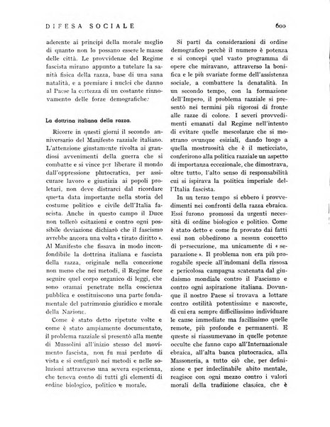 Difesa sociale rivista di igiene, previdenza ed assistenza