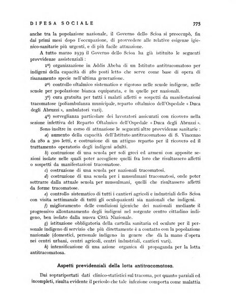 Difesa sociale rivista di igiene, previdenza ed assistenza