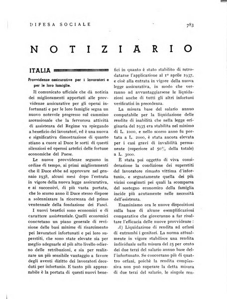 Difesa sociale rivista di igiene, previdenza ed assistenza