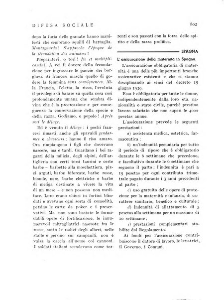 Difesa sociale rivista di igiene, previdenza ed assistenza