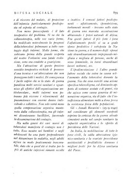 Difesa sociale rivista di igiene, previdenza ed assistenza