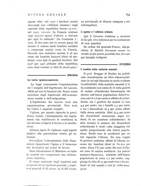 Difesa sociale rivista di igiene, previdenza ed assistenza