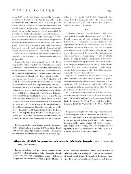 Difesa sociale rivista di igiene, previdenza ed assistenza