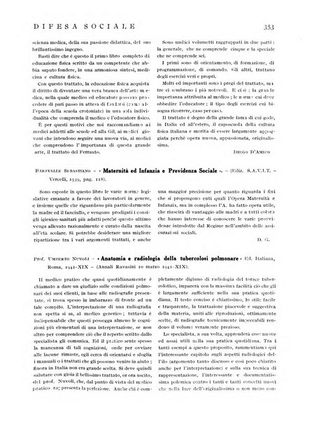 Difesa sociale rivista di igiene, previdenza ed assistenza