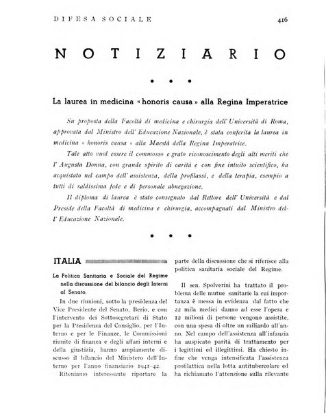 Difesa sociale rivista di igiene, previdenza ed assistenza