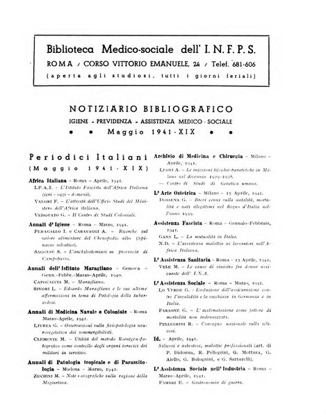 Difesa sociale rivista di igiene, previdenza ed assistenza