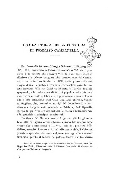 Archivio storico per la Calabria e la Lucania