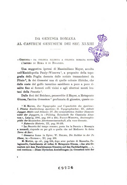 Archivio storico per la Calabria e la Lucania