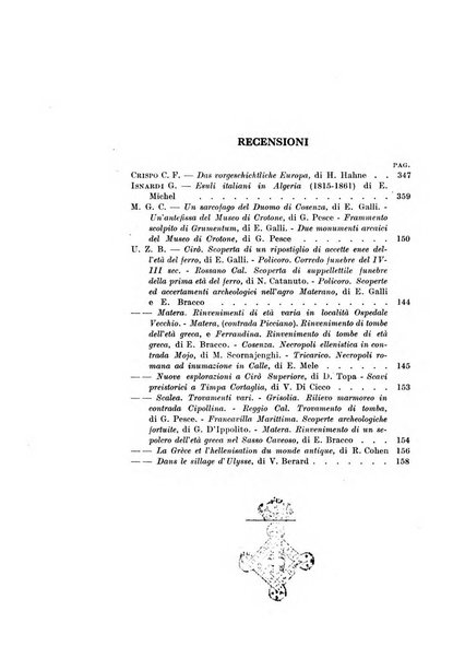 Archivio storico per la Calabria e la Lucania