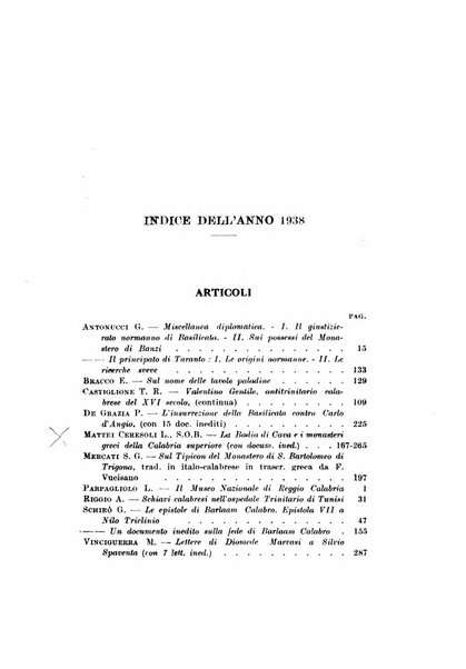 Archivio storico per la Calabria e la Lucania