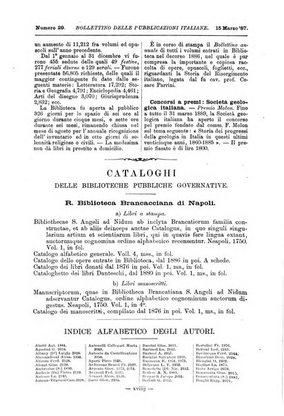 Bollettino delle pubblicazioni italiane ricevute per diritto di stampa