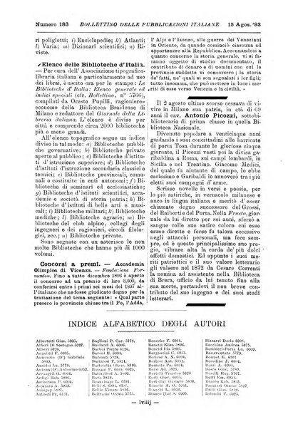 Bollettino delle pubblicazioni italiane ricevute per diritto di stampa