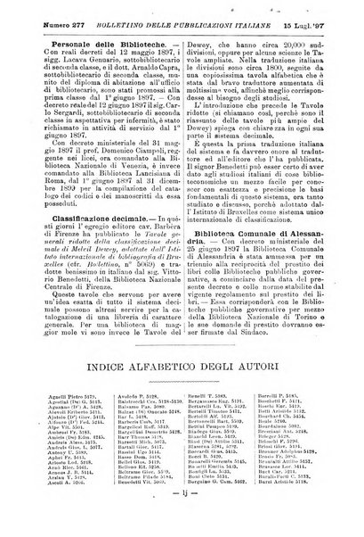 Bollettino delle pubblicazioni italiane ricevute per diritto di stampa