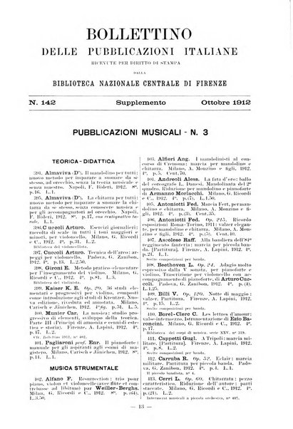 Bollettino delle pubblicazioni italiane ricevute per diritto di stampa