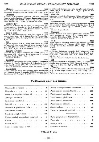 Bollettino delle pubblicazioni italiane ricevute per diritto di stampa