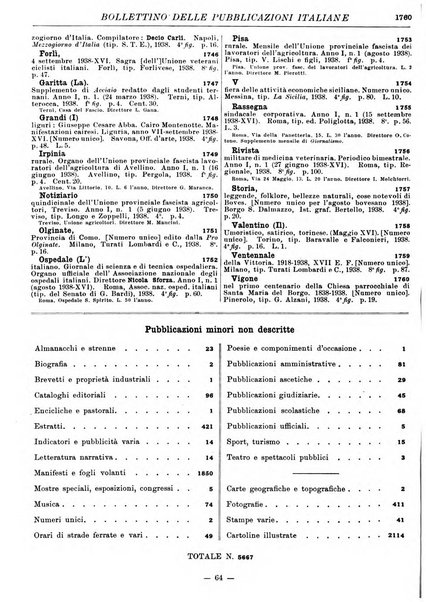 Bollettino delle pubblicazioni italiane ricevute per diritto di stampa