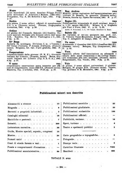 Bollettino delle pubblicazioni italiane ricevute per diritto di stampa