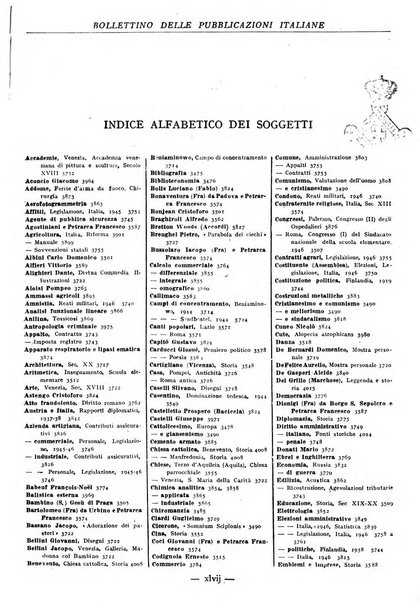 Bollettino delle pubblicazioni italiane ricevute per diritto di stampa