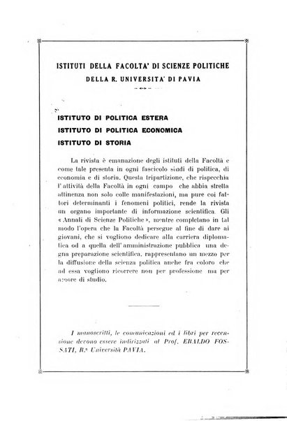 Annali di scienze politiche