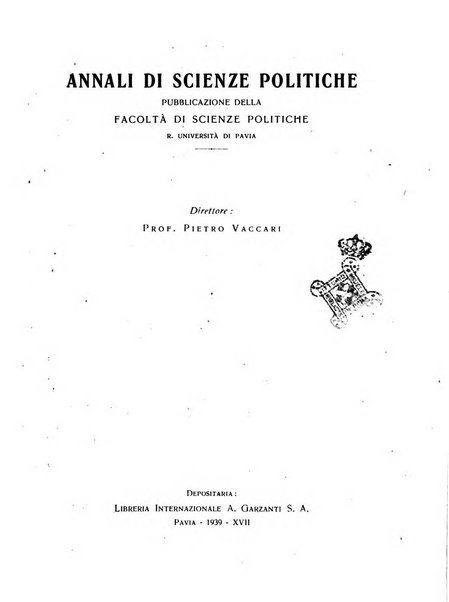 Annali di scienze politiche