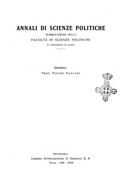 Annali di scienze politiche