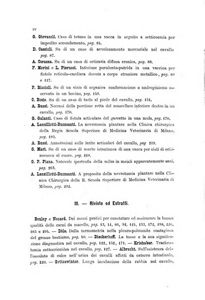 La clinica veterinaria rivista di medicina e chirurgia pratica degli animali domestici